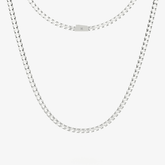 5mm Tennis Necklace (Round-Cut) - Lencia & Morgan